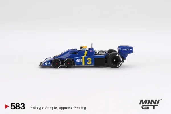 1/64 Scale Tyrrell P34 Diecast Racing Car Model - Image 2