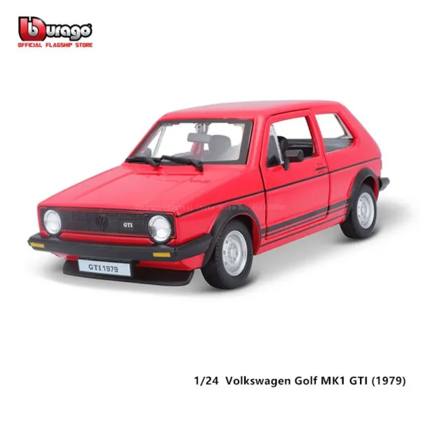 1:24 Scale Volkswagen Golf MK1 GTI Model - Image 9