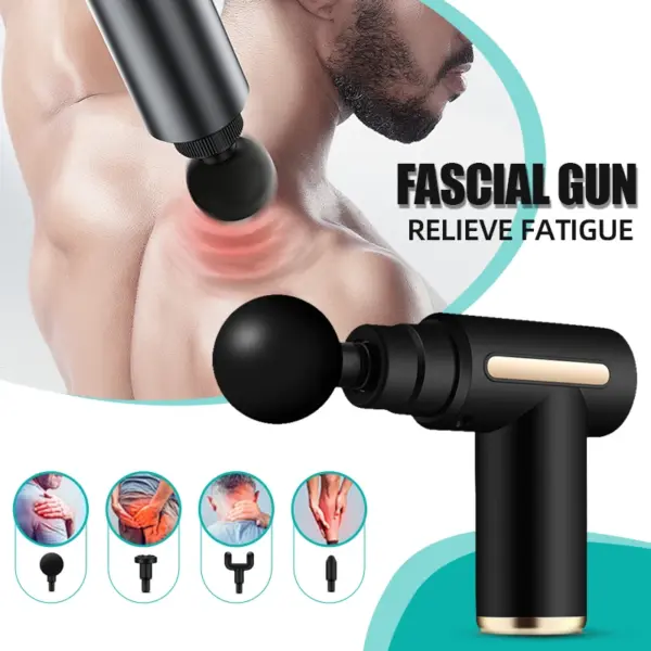 Portable Mini Muscle Fascia Gun Massager - Image 2