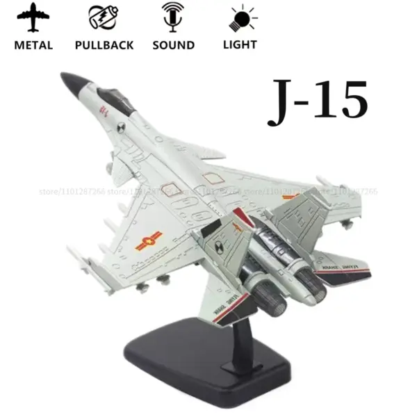 Pullback Jet Fighter Model with Lights and Sound - Image 19