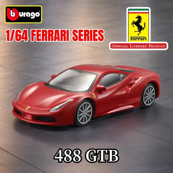 Bburago 1:64 Ferrari Diecast Car Model - Image 17