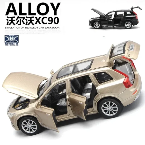 1:32 Diecast Volvo XC90 Model Car Toy - Image 5