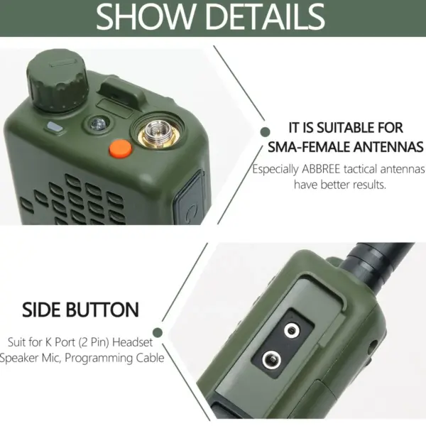 Baofeng AR-152 Dual Band Portable Walkie Talkie - Image 3