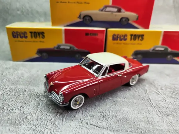 1/43 Vintage 1953 Studebaker Commander Model Car - Image 2