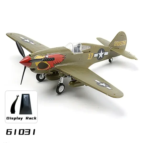 1/48 Scale P-40 Fighter Model Puzzle Kit - Image 7