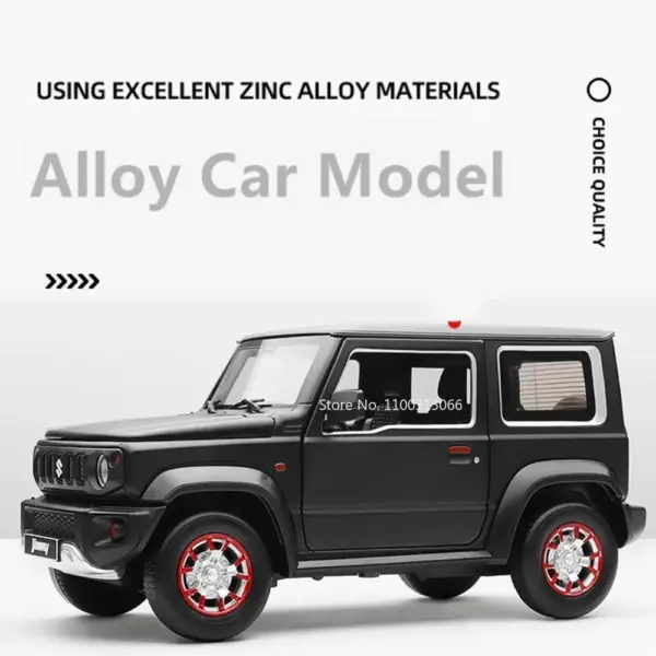 1:18 SUZUKI Jimny Alloy Diecast Model Car - Image 5