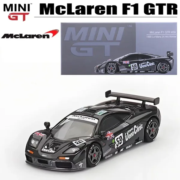 1/64 McLaren F1 GTR Diecast Model 1995 Winner