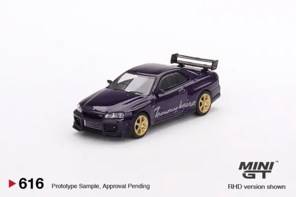 Nissan Skyline GT-R (R34) Diecast Model 1:64 - Image 16