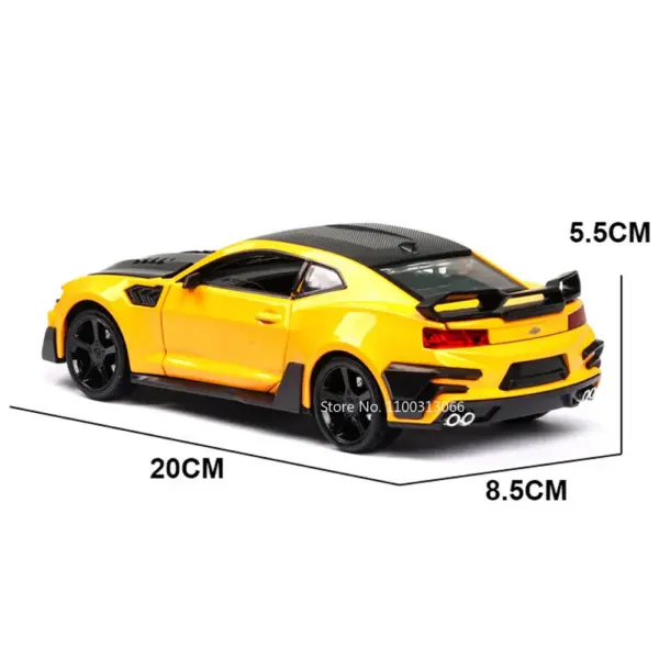 1:24 Scale Diecast Camaro Model Toy - Image 5