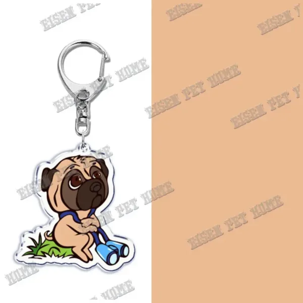 Cute PUG Keychain Pendant for All Occasions - Image 21