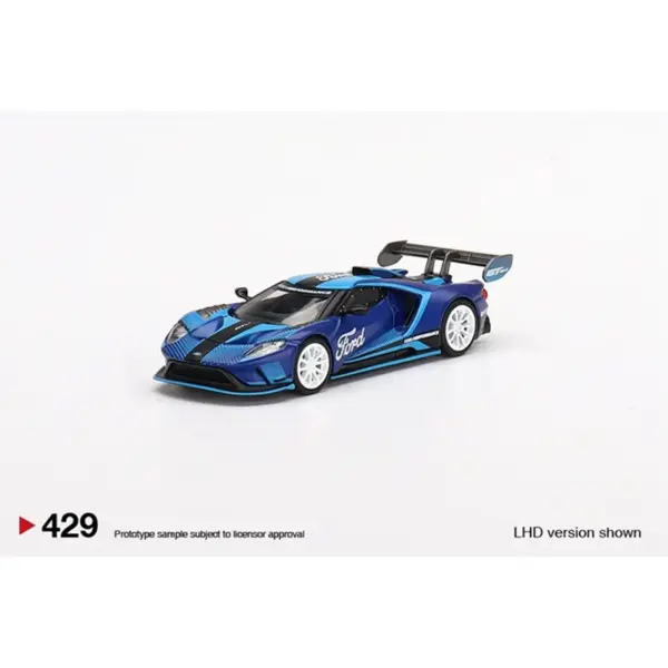 1:64 Ford GT MK II Diecast Model Car - Image 2