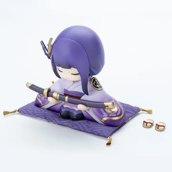 Genshin Impact Raiden Shogun Anime Figure 10CM - Image 2