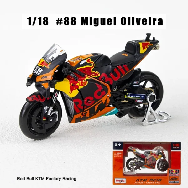 Maisto 1:18 Ducati Lenovo Team Motorcycle Model - Image 26