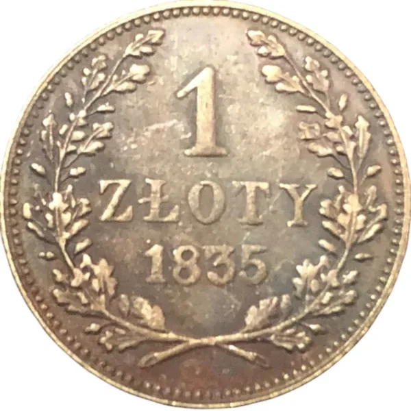 1835 Antique Imitation 1 Zloty Coin