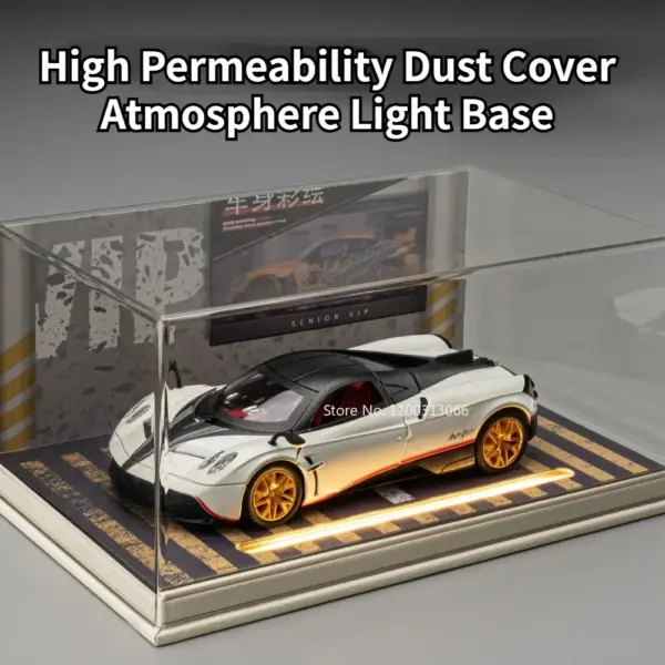 1:24 Car Model Storage Box with LED Light - Image 2