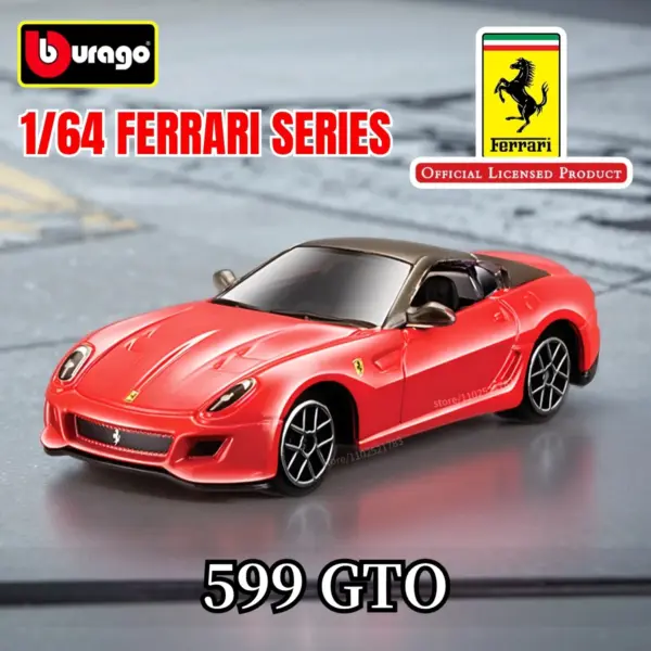 Bburago 1:64 Ferrari Diecast Car Model - Image 15