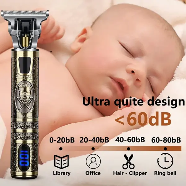 T9 LCD Electric Hair Trimmer for Men - Image 6