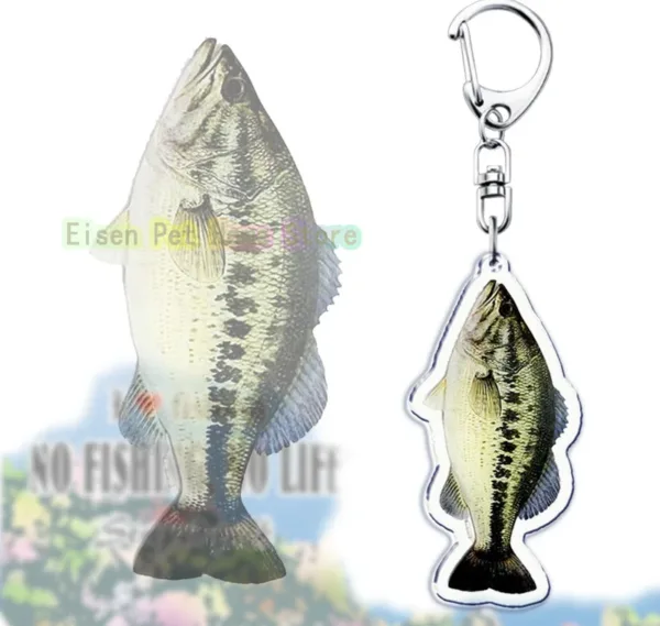 Fishing Man Keychain Pendant for Gifts - Image 13