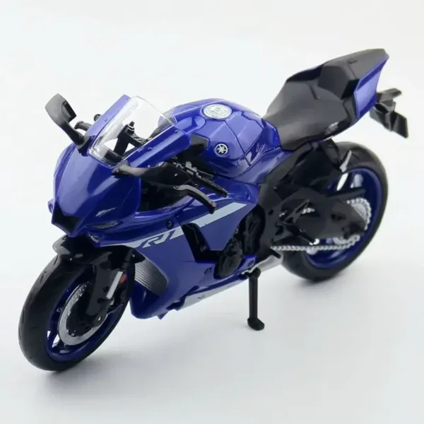 1:12 Yamaha YZF-R1M Motorcycle Diecast Model - Image 7