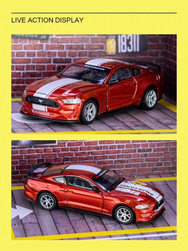 2018 Ford Mustang GT Die-Cast Model Car - Image 5