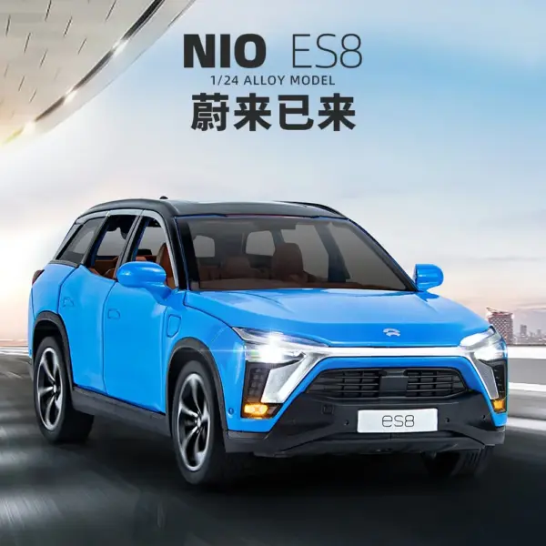 1:24 NIO ES8 Diecast Metal Model Car