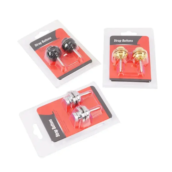 2-Piece Guitar Strap Lock Set in 3 Colors - Image 2