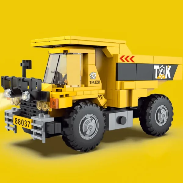 Children's Building Block Construction Vehicles Set - Image 5