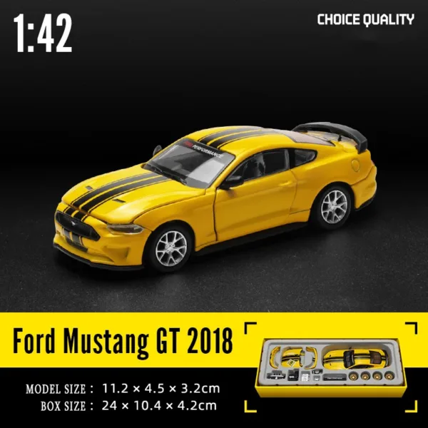 2018 Ford Mustang GT Alloy Toy Car Model - Image 2