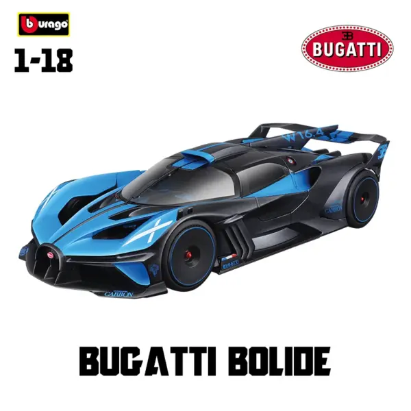 Bburago 1:18 Bugatti Mistral Diecast Model Car - Image 13