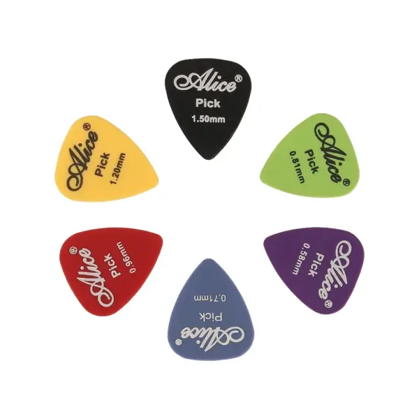 Assorted Nylon Guitar Picks Set 30/40/50 Pcs - Image 4