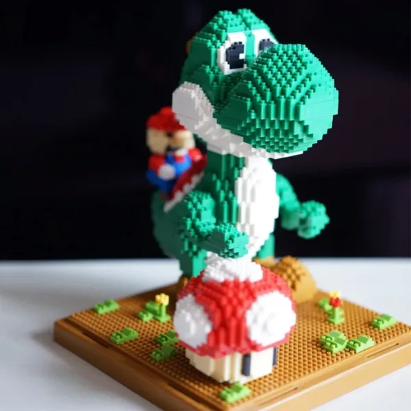 Micro Building Blocks Yoshi Mario Toys 1000+ PCS - Image 2