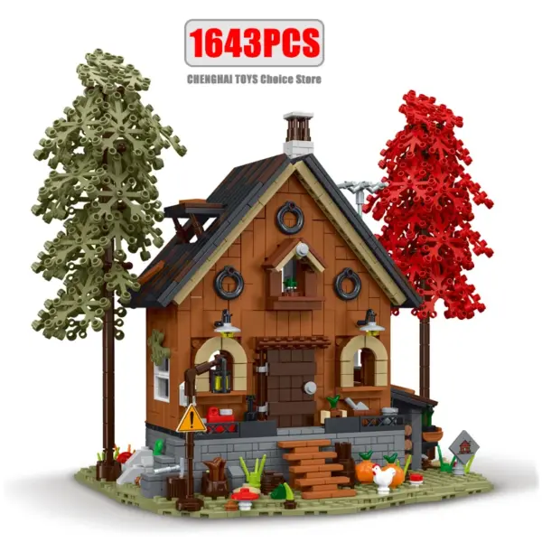 Forest House Building Blocks Model Set - Image 5