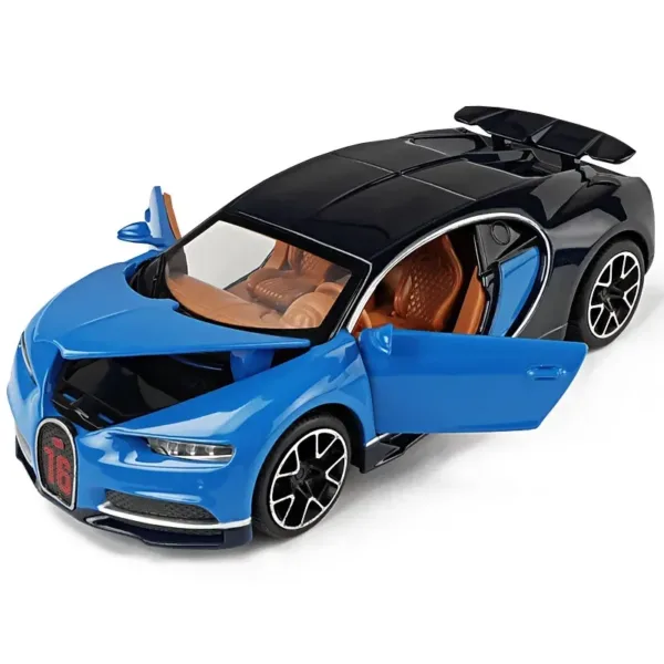 1:32 Bugatti Chiron Alloy Car Model Toy - Image 5