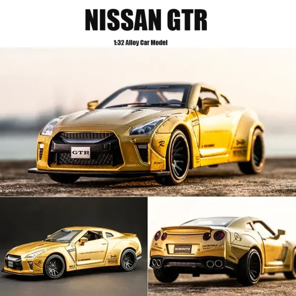 1:32 Nissan GTR Diecast Car Model