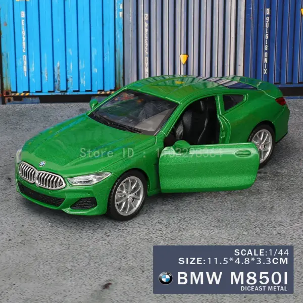 BMW M850I Z4 M3 X6 1:43 Diecast Car Model - Image 7