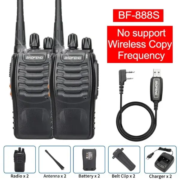 Baofeng BF-888S Walkie Talkie UHF Radio Set - Image 12