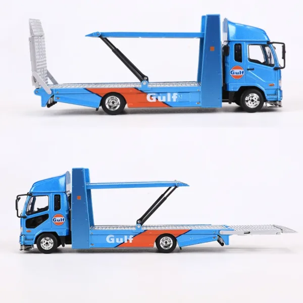 Blue 1:64 Mitsubishi LB-TRUCKS Model Truck - Image 5