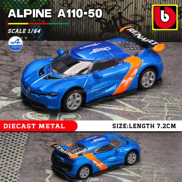 Bburago 1:64 Diecast Luxury Car Collection - Image 5