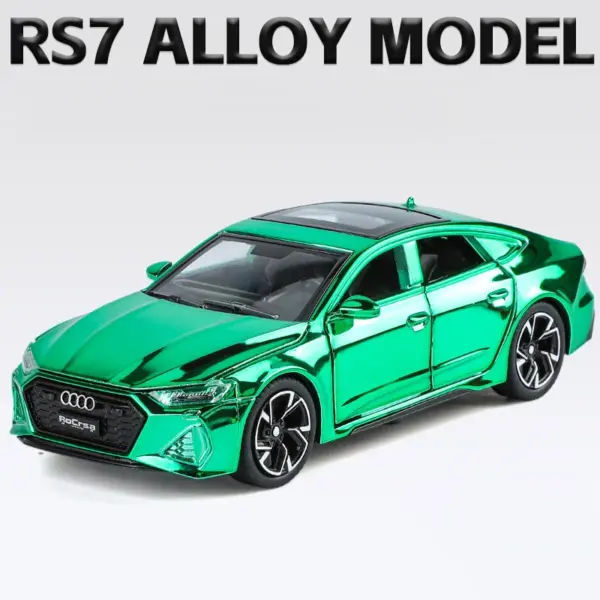 1:32 Audi RS7 Alloy Diecast Model Car Toy - Image 8