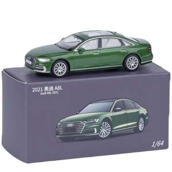 1/64 A8L Luxury Diecast Model Car - Image 2