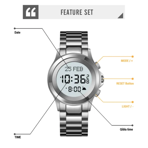 Digital Sport Watch with Countdown Feature - Image 5