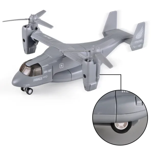 Diecast Alloy Osprey Transporter Aircraft Model - Image 4