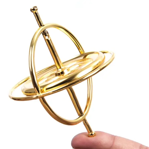 Colorful Anti-Gravity Finger Gyroscope Toy - Image 2