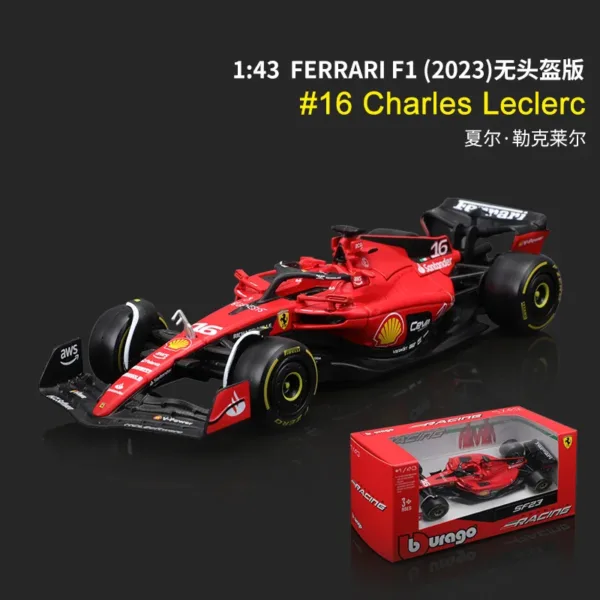 Ferrari F1 SF90 1:43 Diecast Model Car - Image 18