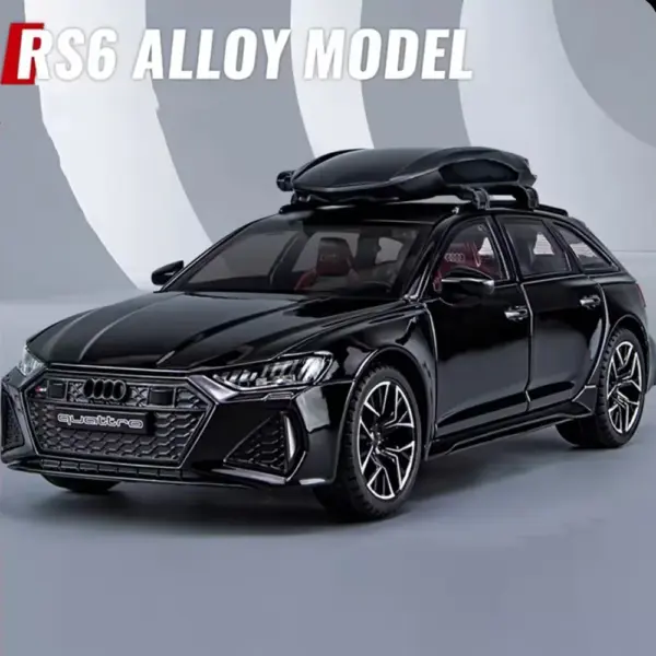 1/24 RS6 Diecast Car Model with Pull Back - Image 10