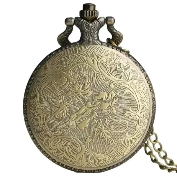 Vintage Poker Design Quartz Pocket Watch - Image 6