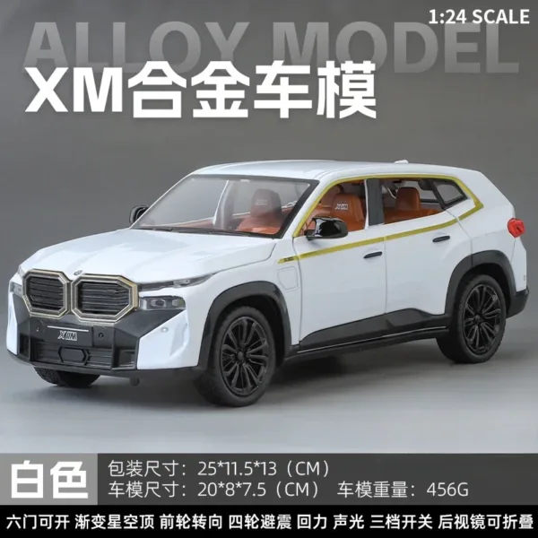 1:24 BMW XM SUV Diecast Car Model - Image 8