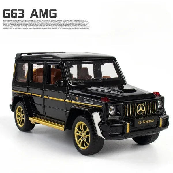 1:32 Diecast Benz G63 Police Car Model - Image 10