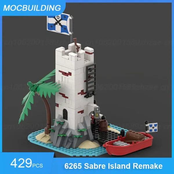 MOC Building Blocks Sabre Island Set