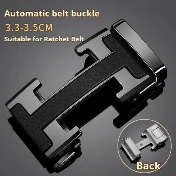 Automatic Alloy Belt Buckle for 3.2-3.5cm Belts - Image 8